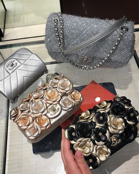 chanel flower bag|chanel handbags with flower design.